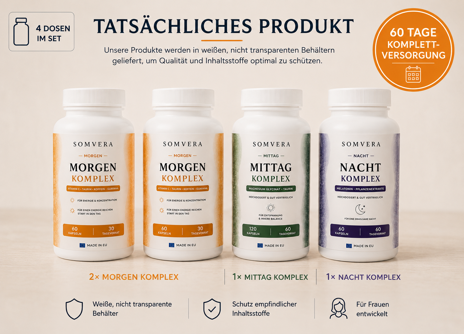 SOMVERA Morgen–Mittag–Nacht System